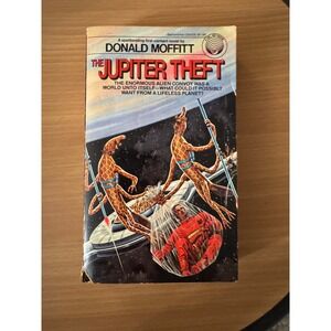 The Jupiter Theft Donald Moffitt Ballantine Books Del Rey Science Fiction 1977